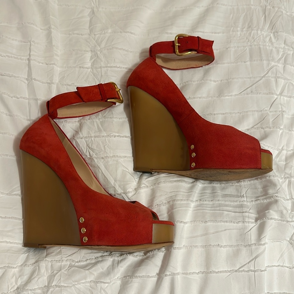 Giuseppe Red wedges